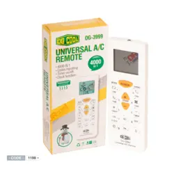 ریموت کنترل مادر یا همه کاره کولر گازی مدل OG-3999 | دکترکول