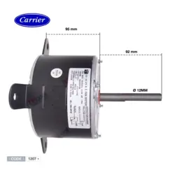 موتور فن یونیت بیرونی 30 هزار کریر YDK100-6T5 برند اوجی کول