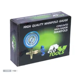 خرید و قیمت گیج تکی فشار پایین برند Eco tools | دکتر کول