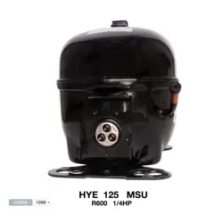 کمپرسور 1/4 یخچال فریزر مدل HYE125MSU برند HiTech |دکترکول