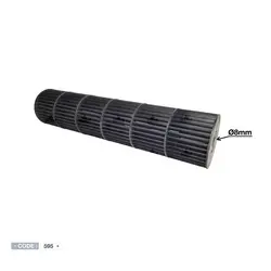 بلوور سمت چپ میتسوبیشی الکتریک مدل PK-3 | دکتر کول - فروشگاه قطعات کولر گازی