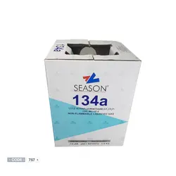 کپسول  3.4 کیلوگرمی گاز R134a برند SEASONS