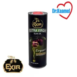 روغن زیتون 750 سی سی قوطی فلزی اکسیر