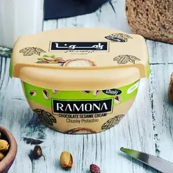 کرم کنجد چانکی پسته رامونا
