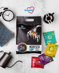 قهوه نورسکا تایم | بسته متنوع 24 عددی
