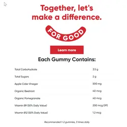 پاستیل سرکه سیب گلی نوتریشن | گلی | GOLI | مراقبت پوست و مو دکترپلاس