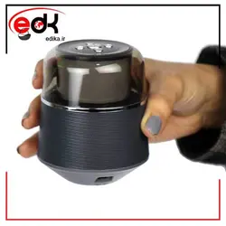 اسپيکر بلوتوثي رم خور چراغ دار شيشه اي A68