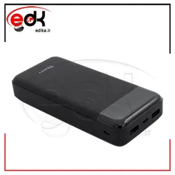 پاوربانک 20000 میلی آمپر وریتی Verity PU110-20B Power Bank توان 2.1 آمپر