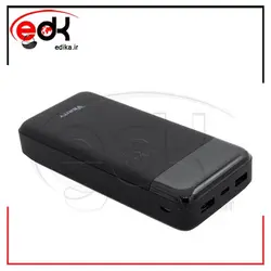 پاوربانک 20000 میلی آمپر وریتی Verity PU110-20B Power Bank توان 2.1 آمپر