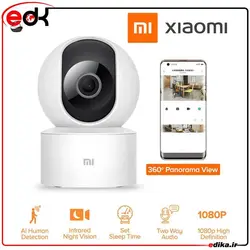 دوربین مداربسته بی‌سیم شیائومی 360 درجه قابلیت میکروفون و برقراری تماس