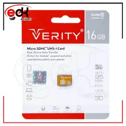 رم میکرو ۱۶ گیگ وریتی Verity U106 U1 95MB/s بدون خشاب