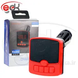 اف ام پلير بلوتوثي+2پورتUSBفلش+شارژر+رم+AUX مدل KBroad 6 in 1