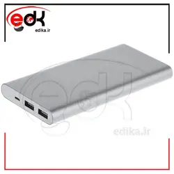 پاور بانک ۱۰۰۰۰ شیائومی ۲ پورت بدنه فلزی Mi Power Bank
