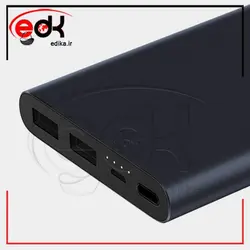پاور بانک ۱۰۰۰۰ شیائومی ۲ پورت بدنه فلزی Mi Power Bank