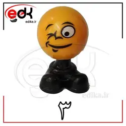 عروسک ايموجي فنري کفش دار