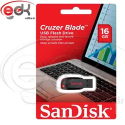 فلش 16 گيگ سانديسک CRUSER BLADE با ضمانت