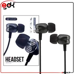 هندزفری باسیم BQZ مدل A19 با کیفیت رنگ مشکی