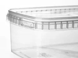 ظرف یکبار مصرف مایکروویوی 240 طب با درب