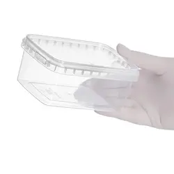 ظرف یکبار مصرف مایکروویوی  550 طب با درب