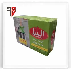 کیسه زباله رولی سایز 75×55 42 عددی (کارتنی)