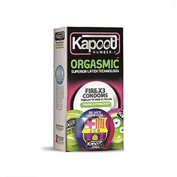 کاندوم خاردار ، تاخیری و هم زمان کننده ارگاسم کاپوت مدل ارگاسمیک Orgasmic