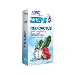 کاندوم خاردار و حجم دهنده کدکس مدل کاکتوس قرمز Red Cactus