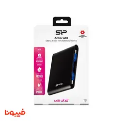 هارد اکسترنال سیلیکون پاور مدل Armor A80 ظرفیت 1 ترابایت - فروشگاه اینترنتی فیبونا