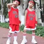 ست بچگانه بسکتبال شیکاگوبولز قرمز اریجینال| مایکل جردن