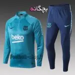 ‎ست سویشرت شلوار بچگانه بارسلونا آبي اريجينال-نايكي