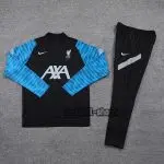 ست سویشرت شلوار مشکی +A اریجینال 2022 لیورپول-نایکی