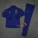 ست گرمكن شلوار آبی +A اریجینال 2022 بارسلونا-نايكي