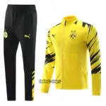 ‎ست گرمكن شلوار زرد مشکی +A اریجینال 2022 دورتموند-پوما