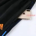 ست گرمكن شلوار سفید مشکی +A اریجینال 2022 رئال مادرید-آديداس