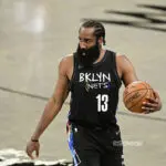 رکابی بسکتبال بروکلین 2021 مشکی| جیمز هاردن 13,NBA JERSEY اصل نایکی