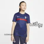 لباس و شورت اول فرانسه 2022 اریجینال +A بچگانه-نايكي