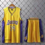 ست بسکتبال لیکرز زرد| کوبی برایانت 24#اصل سوپرسوزنی