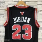 رکابی بسکتبال شیکاگوبولز 2021 مشکی| مایکل جردن 23,NBA JERSEY اصل نايكي