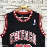 رکابی بسکتبال شیکاگوبولز 2021 مشکی| مایکل جردن 23,NBA JERSEY اصل نايكي