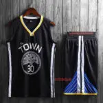 رکابی و شورت بسکتبال گلدن استیت|استفین کری 30#مشکی,سوپرسوزنی