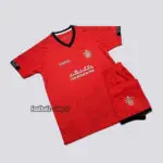 لباس وشورت قرمز پرسپولیس 1400-Super flament بچگانه و مردانه