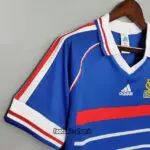 لباس اورجینال آستین کوتاه کلاسیک 1998 فرانسه-Adidas