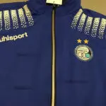 گرمکن شلوار حرفه ای گرید یک آبی مشکی استقلال 2020-uhlsport