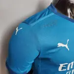 کیت سوم آبی ورژن بازیکن اریجینال آ پلاس آث میلان 2021-Puma