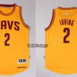 رکابی بسکتبال زرد کیلیولند کاوالیرز| کایری اروینگ,آپلاس اصل Adidas