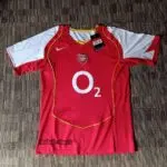 لباس اول قرمز کلاسیک اریجینال درجه یک آرسنال 2004/05-Nike