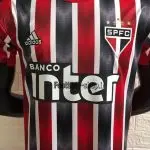 لباس دوم قرمز مشکی گرید یک +A اریجینال 2020 سائوپائولو-Adidas