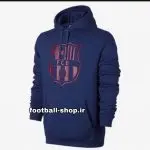 هودی سرمه اي اریجینال گرید يك +A بارسلونا-2020