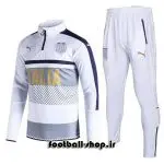 ست سویشرت شلوار حرفه ای سفید طلایی 2018 اورجینال ایتالیا-Puma