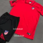 پولوشرت شلوار اتلتیکومادرید قرمزمشکی +A اریجینال 2021-Nike