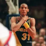 رکابی بسکتبال ایندیانا | رجی میلر 31 ,NBA JERSEY اصل ADIDAS